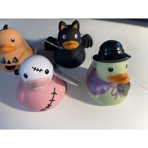 Complete Set Of 4 Target Bullseye Playground Halloween 2024 Rubber Ducks